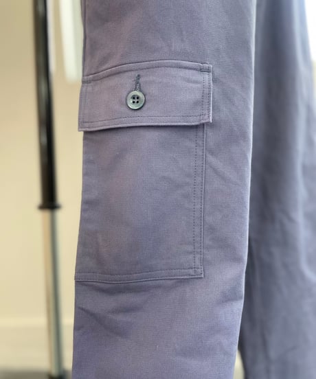 Cotton indigo overalls