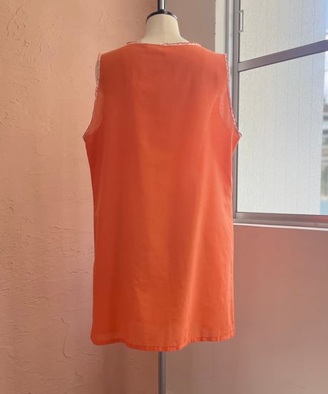 orange one-piece
