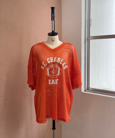 mesh rugby tops(orange)