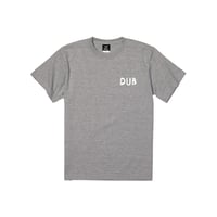 【SAM "GREEN"】DUB AND PEACE TEE (MIX GRAY)