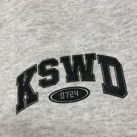 【KISHIWADA CITY】KSWD COLLEGE HEAVY WEIGHT SWEAT PANTS(ASH)