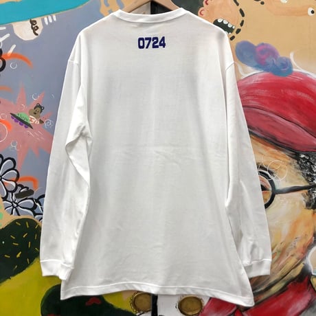 【KISHIWADA CITY】KISHIWADA CITY REP  LONG SLEEVE TEE(WHITE)