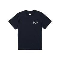 【SAM "GREEN"】DUB AND PEACE TEE (NAVY)