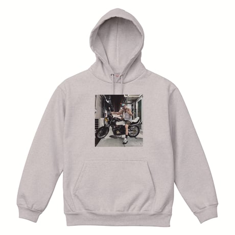 超厚裏起毛【TAPPOI】えーてロード!! MAGNUM HEAVY WEIGHT HOOD PARKA(ASH)