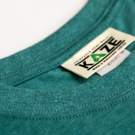 【ヘンプ素材】DUB AND PEACE HempCotton TEE(SMOKE GREEN)