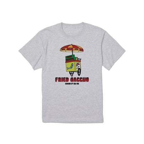 【KISHIWADA CITY】FRIED  GACCHO TEE (ASH)