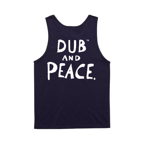 【SAM "GREEN"】DUB AND PEACE TANKTOP(NAVY)