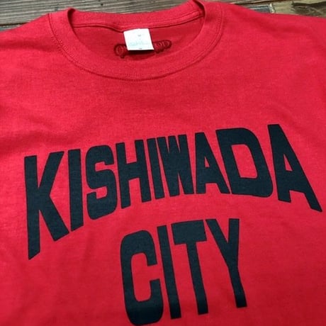 【KISHIWADA CITY】KISHIWADA CITY REP TEE(RED)