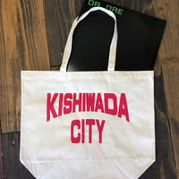 【KISHIWADA CITY】KISHIWADA CANVAS TOTE ECOBAG(NATURAL)