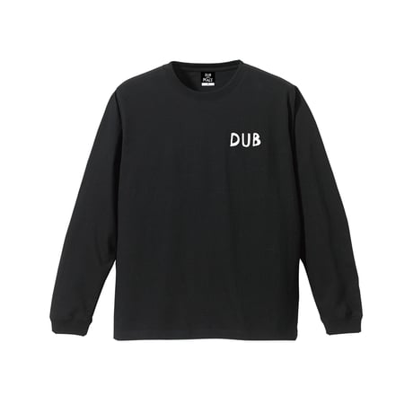 【SAM "GREEN"】DUB AND PEACE  LONG SLEEVE TEE(BLACK)