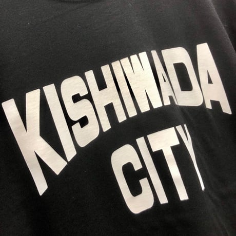 【KISHIWADA CITY】KISHIWADA CITY REP  LONG SLEEVE TEE(BLACK)