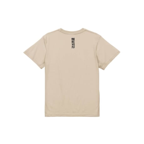 【BARBER KARO×Akihiro NiSHi】 コラボTシャツ(SAND BEIGE) ※ビッグシルエット