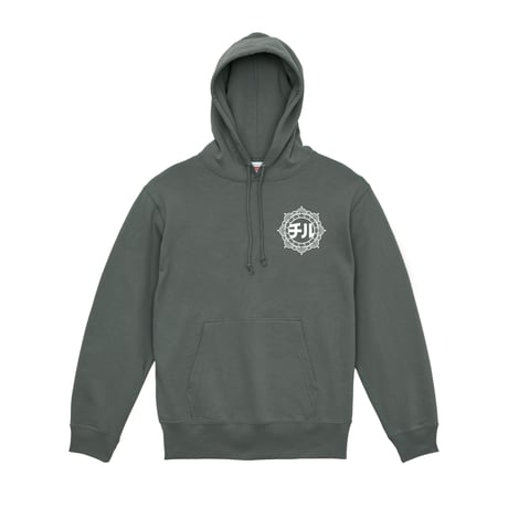 【soup curry kitchen chill】 chill HOOD PARKA (STONE GREEN)