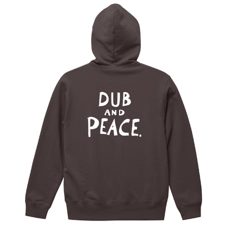 【SAM "GREEN"】DUB AND PEACE ZIP HOOD PARKA (CHARCOAL)