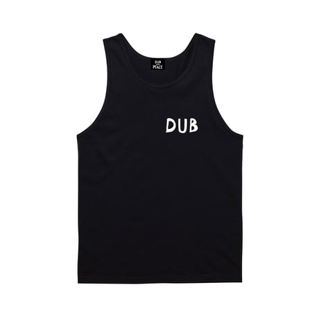 【SAM "GREEN"】DUB AND PEACE TANKTOP(BLACK)