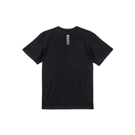 【BARBER KARO×Akihiro NiSHi】 コラボTシャツ(BLACK) ※ビッグシルエット