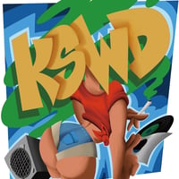 【KSWD×JUNK-R】KSWD GIRL DEM TEE (WHITE)