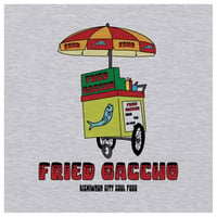 【KISHIWADA CITY】FRIED  GACCHO TEE (ASH)