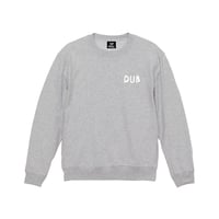 【SAM "GREEN"】DUB AND PEACE CREW NECK SWEAT (GRAY)