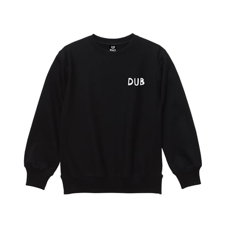 ※裏起毛、厚め 【SAM "GREEN"】DUB AND PEACE CREW NECK SWEAT (BLACK)