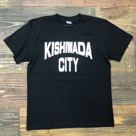 【KISHIWADA CITY】KISHIWADA CITY REP TEE(BLACK)