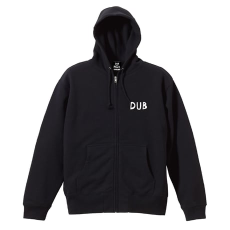 【SAM "GREEN"】DUB AND PEACE ZIP HOOD PARKA (BLACK)