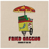 【KISHIWADA CITY】FRIED  GACCHO TEE (LIGHT BEIGE)