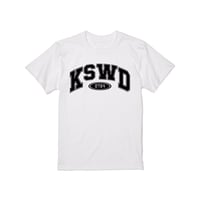 【KISHIWADA CITY】KSWD COLLEGE TEE(WHITE)