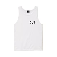 【SAM "GREEN"】DUB AND PEACE TANKTOP(WHITE)
