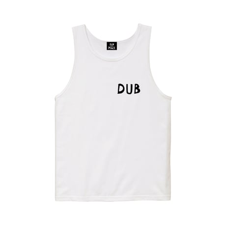 【SAM "GREEN"】DUB AND PEACE TANKTOP(WHITE)