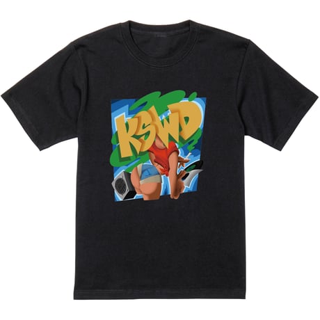 【KSWD×JUNK-R】KSWD GIRL DEM TEE (BLACK)