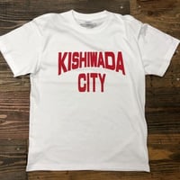 【KISHIWADA CITY】KISHIWADA CITY REP TEE(WHITE)