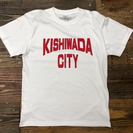 【KISHIWADA CITY】KISHIWADA CITY REP TEE(WHITE)