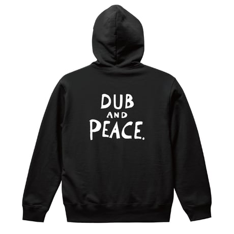 【SAM "GREEN"】DUB AND PEACE ZIP HOOD PARKA (BLACK)