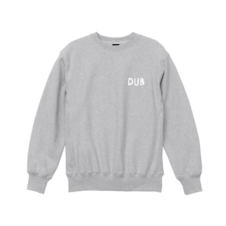 ※裏起毛、厚め 【SAM "GREEN"】DUB AND PEACE CREW NECK SWEAT (ASH)