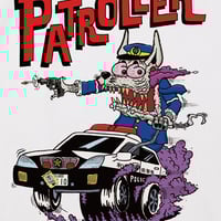 【PPW/ハットリオリジナル2024】the PATROLLER TEE (WHITE)