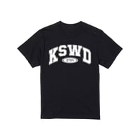 【KISHIWADA CITY】KSWD COLLEGE TEE(BLACK)