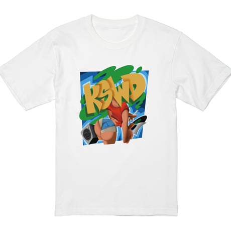 【KSWD×JUNK-R】KSWD GIRL DEM TEE (WHITE)