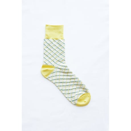 ＜PASTEL series＞  cross rain  (yellow)