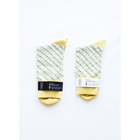 ＜PASTEL series＞  cross rain  (yellow)