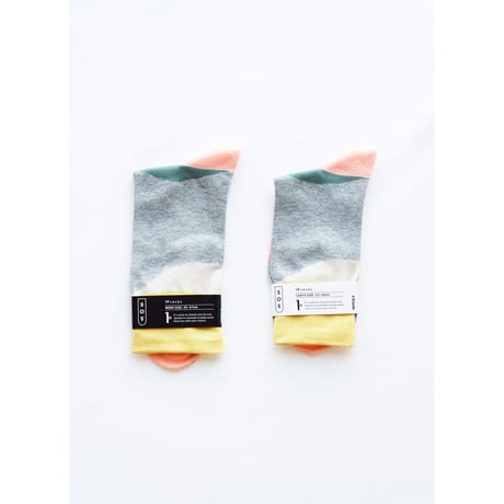 ＜PASTEL series＞ Mountain Wave (yellow)