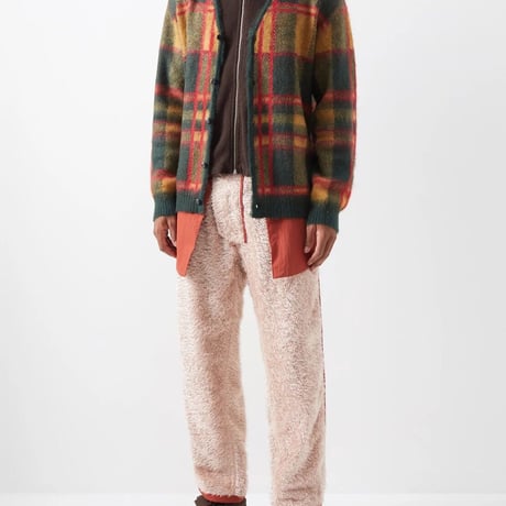 新品 needles 2022aw "burlesque" mohair cardigan tartan L