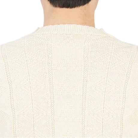 新品 maison margiela 2022aw "白タグ" aran knit M