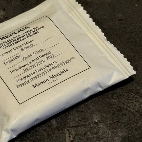 新品 maison margiela REPLICA "lazy sunday morning"+ soap 2set
