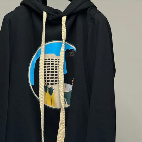 loewe over size anagram logo hoodie