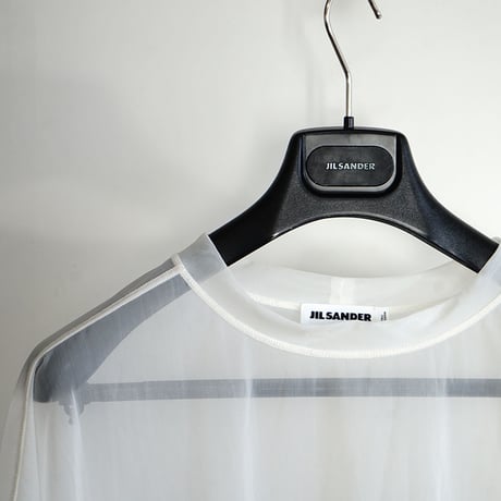 jilsander 18ss over size see through tops