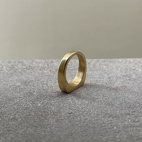 atelier sample silver925 ring"square" 19号