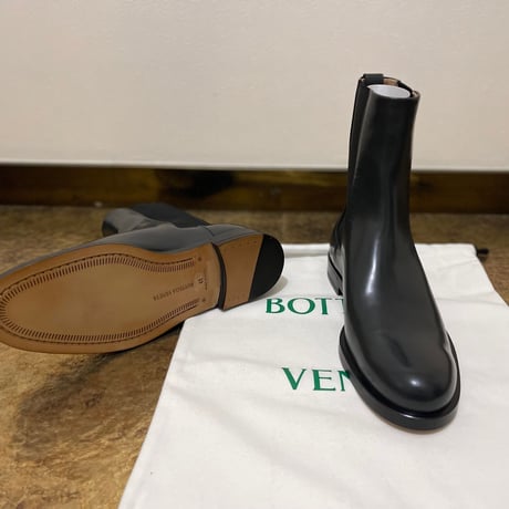 新品 bottega beneta 2020aw side gore green boots 41