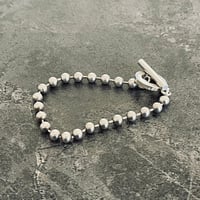 gucci ball chain silver bracelet