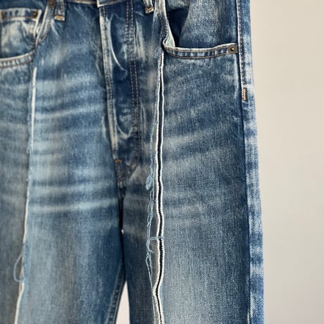 maison margiela "再構築" denim pants
